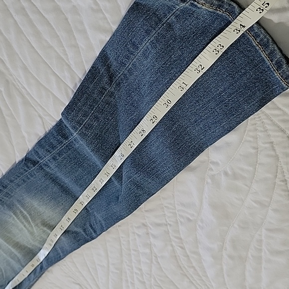 NWT Arizona Junior’s Encore Blue Super Skinny Jeans Size 0 - Picture 6 of 10